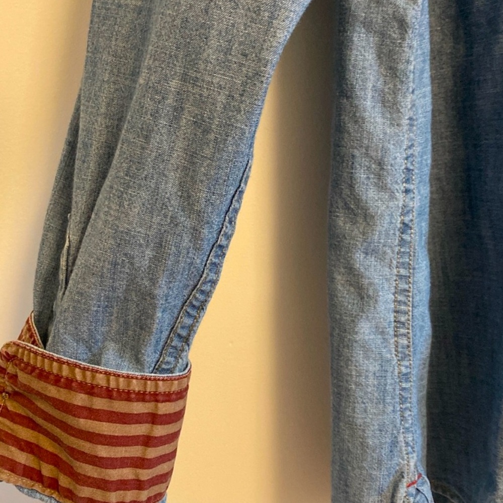 U.S. Polo Denim Stars and Stripes Button Down 🇺🇸 - Picture 4 of 10